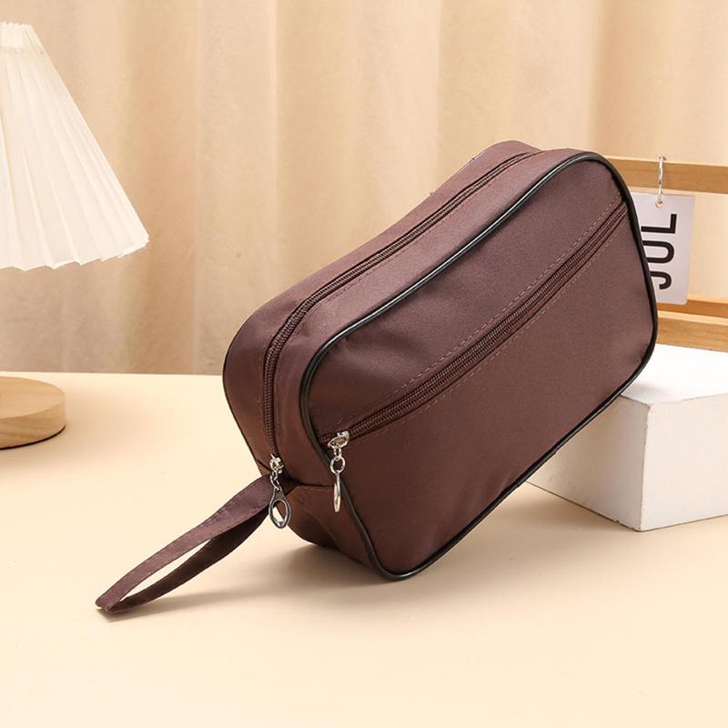 Product Introduction of Business Trip Portable Waterproof Makeup Bag Toiletry Bag Large Rustle Bag Travel Bag Makeup Storage Bag Men's 7