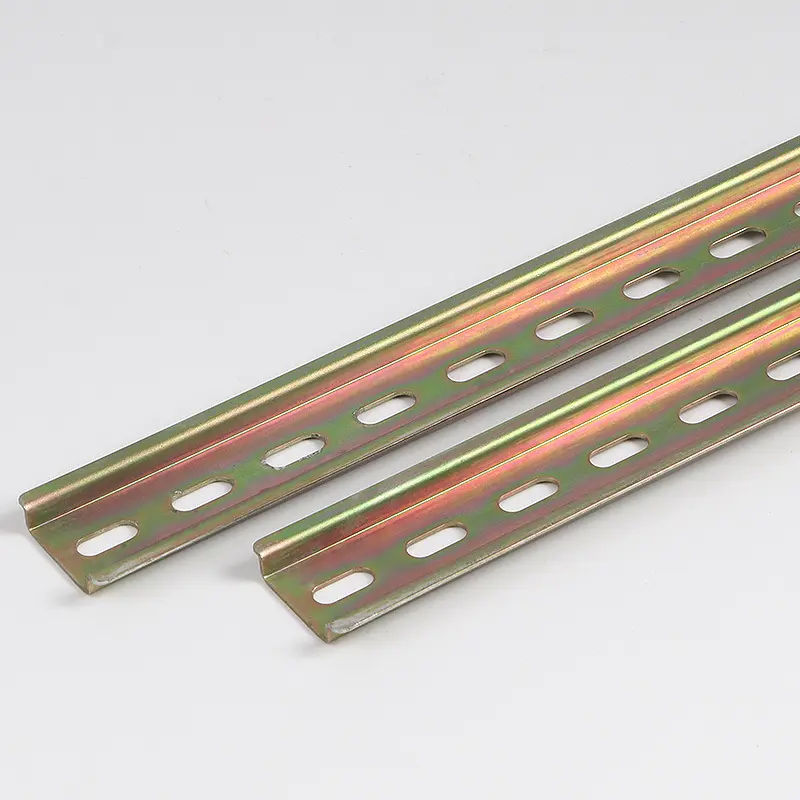 Thanh ray sắt cài aptomat chất liệu thép C45