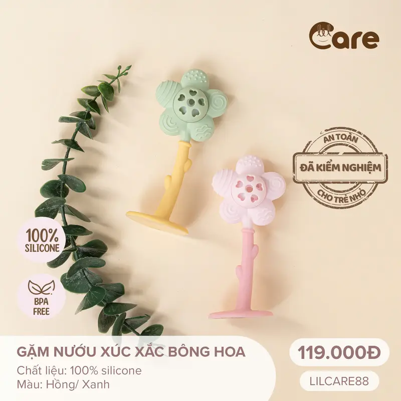[TẶNG HỘP] Đồ Chơi hình thú Silicon Organic Mềm, An Toàn Cho Bé LiLcare 0