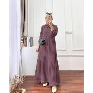 Midi Dress Wanita Lucia Knit Hornet Premium