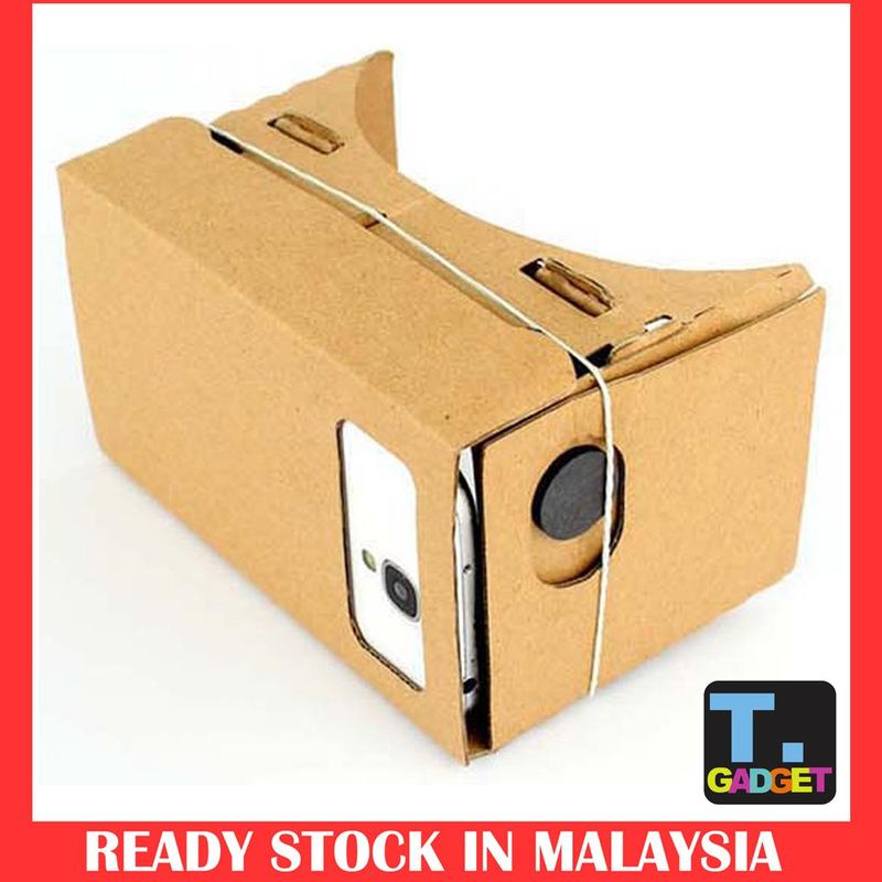 Size XL DIY Google Cardboard Virtual support 6' screen mobile - TikTok ...