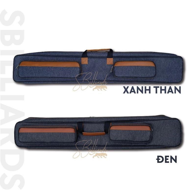 ￼Bao đựng cơ bida 2x3, bao đựng 2 cán 3 ngọn bida . Bao vải cao cấp đựng cơ bida. 2