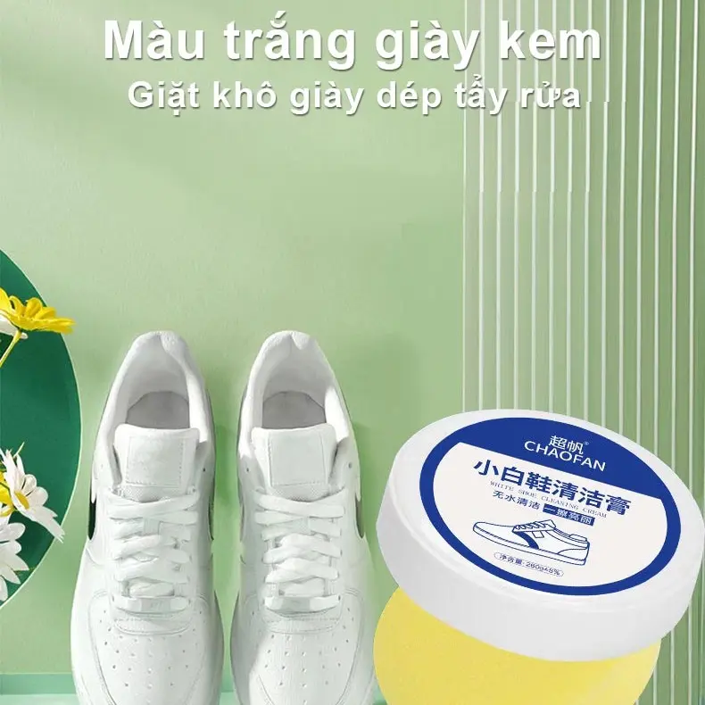 【CL】T Kem Đánh Giày - Sáp Tẩy Trắng Giày - Sáp Vệ Sinh Giày Đa Năng 260g 2