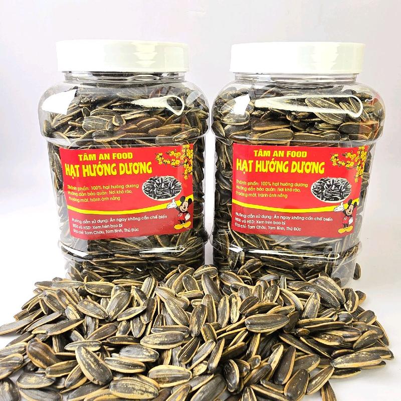  Hạt Hướng Dương 500gr Nguyên Vị Sấy Mộc - Ăn Vặt Lành Mạnh,ăn kiêng hiệu quả 