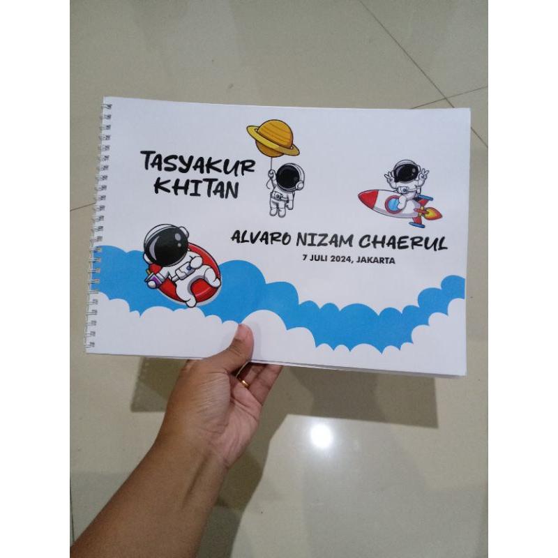 Utari Souvenir Buku Tamu Undangan Custom 0