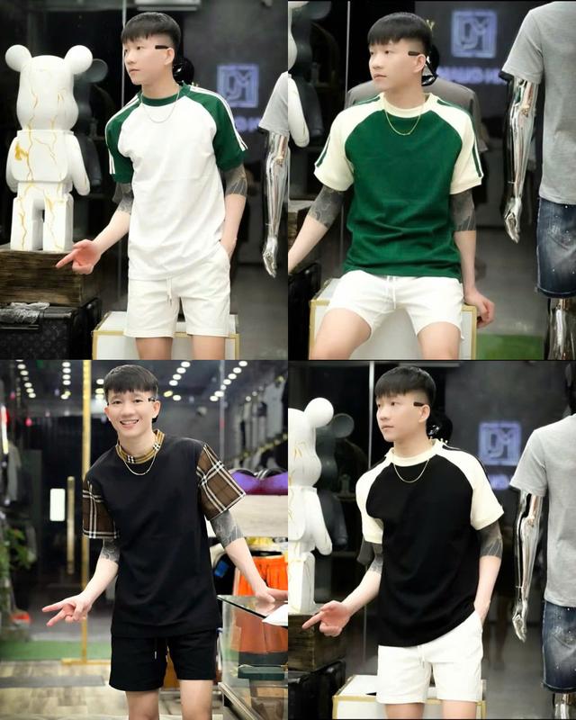 Áo thun nam co giãn thoải mái thấm hút mồ hôi cổ tròn Menswear size M L XL XXL cho quý khách chọn lựa