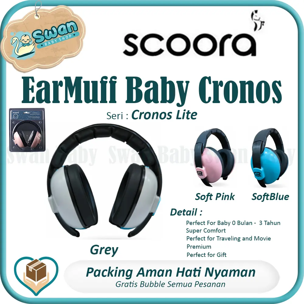 Scoora Cronos Lite Baby Earmuff