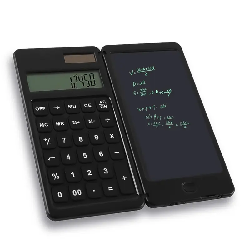 Calculator,10-Digit Display Office Desk Calcultors with Erasable Writing Table for Basic Financial Home School
