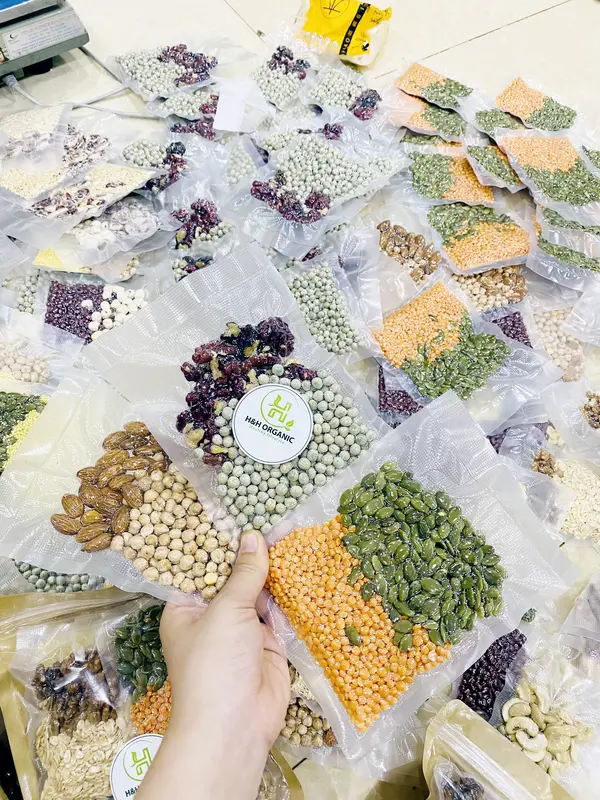 SỮA HẠT - SET HẠT LÀM SỮA MIX SẴN 30 NGÀY KHÁC NHAU - QUÀ TẶNG HẤP DẪN Topping Chua 8