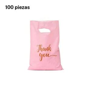 100pcs Bolsas de Regalo y Cosméticos de Alta Gama, Bolsas de Compras con Asa Plana de Cuatro Dedos, Envolturas Estéticas Encantadoras para Regalos de Fiestas y Eventos