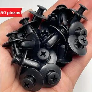 Clip sujetador para coche, Clip de fijación para interior y cajuela de coche de plástico duradero, Herramienta universal para reparación de carrocería de coche, Herramienta de reparación de coche