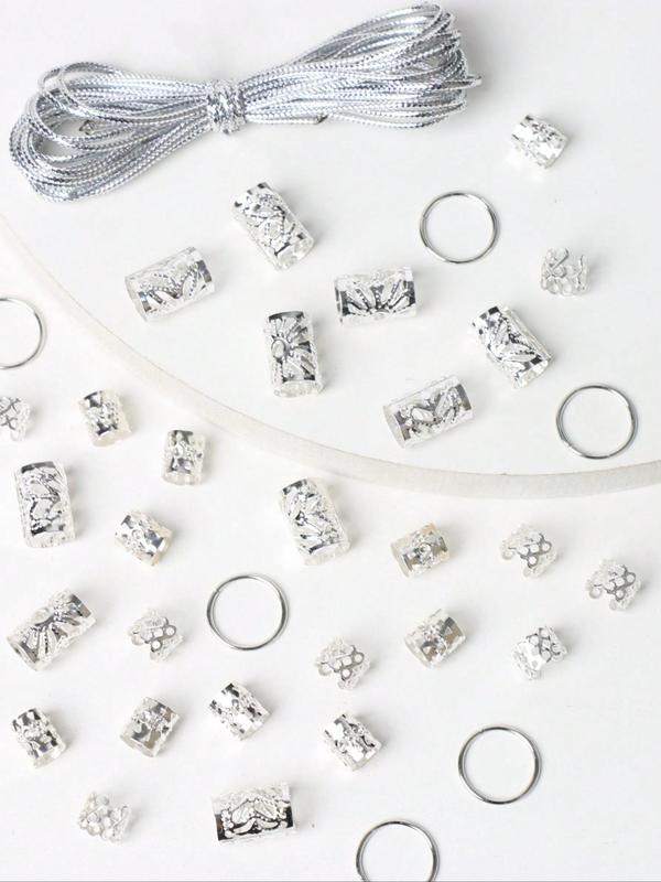 Hollow Out Design Hair Ring, 41pcs/set Fashionable Hair Accessories for Women & Girls, Trendy All-match & Exquisite Hair Accessories for Daily Wear, Gifts for Her 7