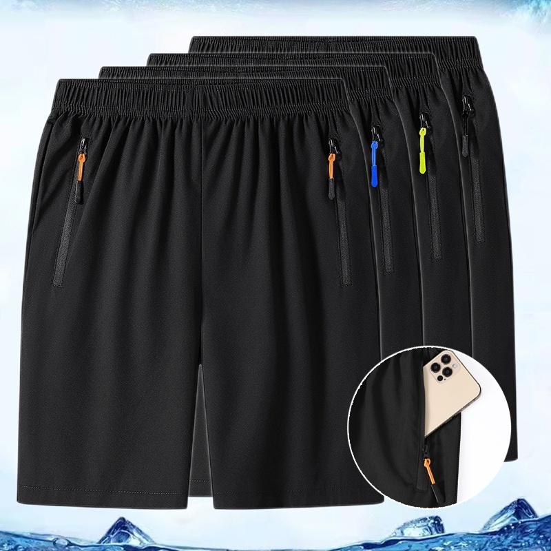 Quần Đùi Thể Thao Ngoại Cỡ Dành Cho Nam Giới, M-6XL, Quần Soóc Thường Ngày Mặc Nhà Mùa Hè, Quần Tập Thể Dục, Thấm Hút Và Thoáng Khí Mồ Hôi, Quần Đùi Đàn Hồi Băng, Quần Thể Thao Nam Seluar Menswear Pants 0