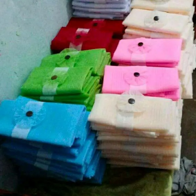 gorden kupu dan stik paket komplit Dapat disesuaikan untuk Jendela minimalis Biru 3