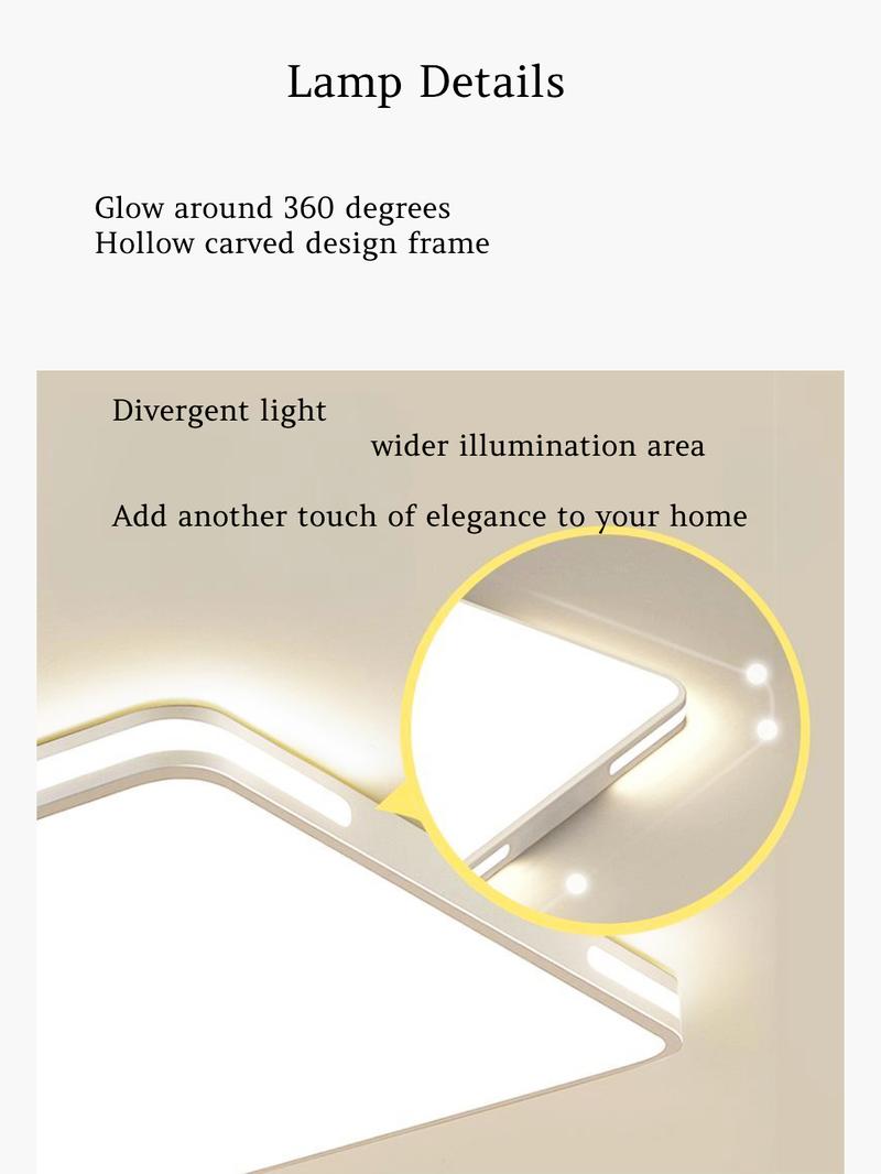 Product Introduction of Bedroom Full spectrum eye protection round LED ceiling light-Dia.40cm-36W 13