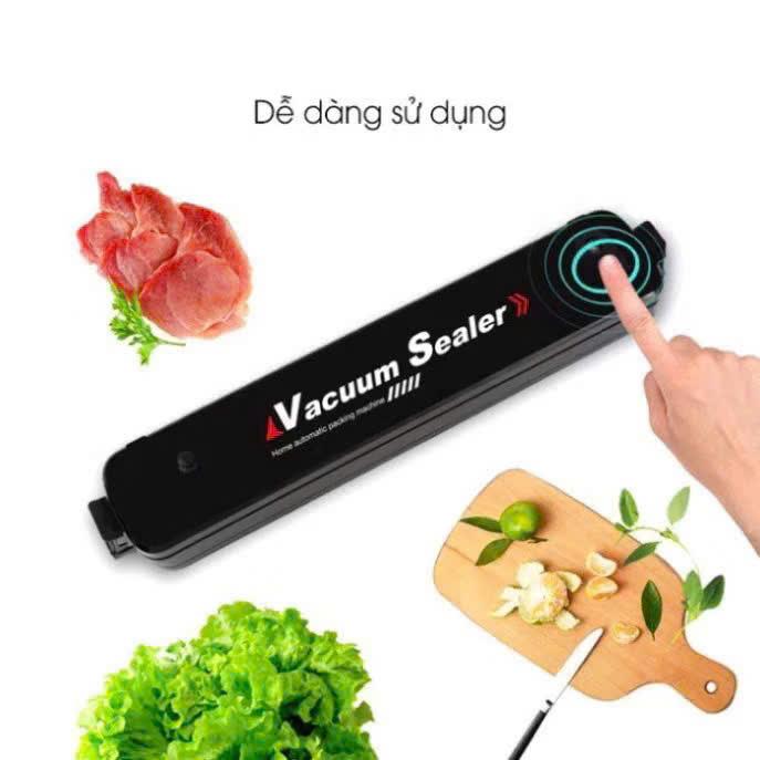 Máy Hút Chân Không Thực Phẩm, Máy Hàn Miệng Túi, Tặng Kèm 10 Túi Hút, Dụng Cụ Nhà Bếp Bảo Hành 12 Tháng 7
