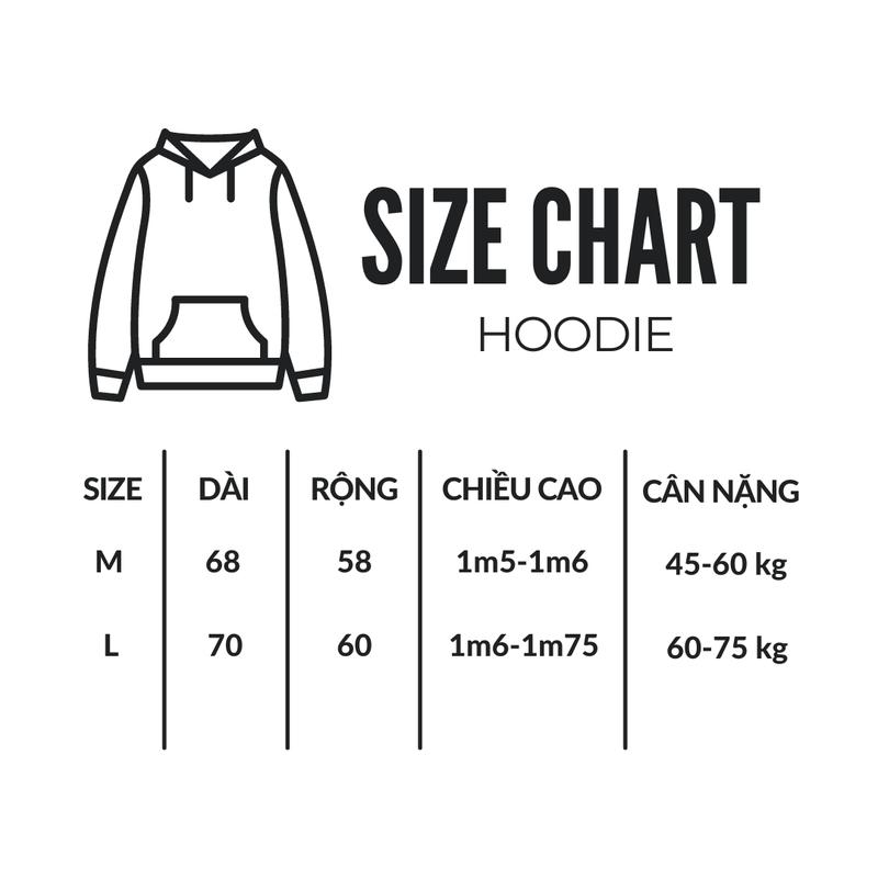 Product Introduction of Áo Hoodie Unisex Trơn Chất Nỉ Bông Có Mũ Có Túi Menswear Đen Trắng áo  khoác 0
