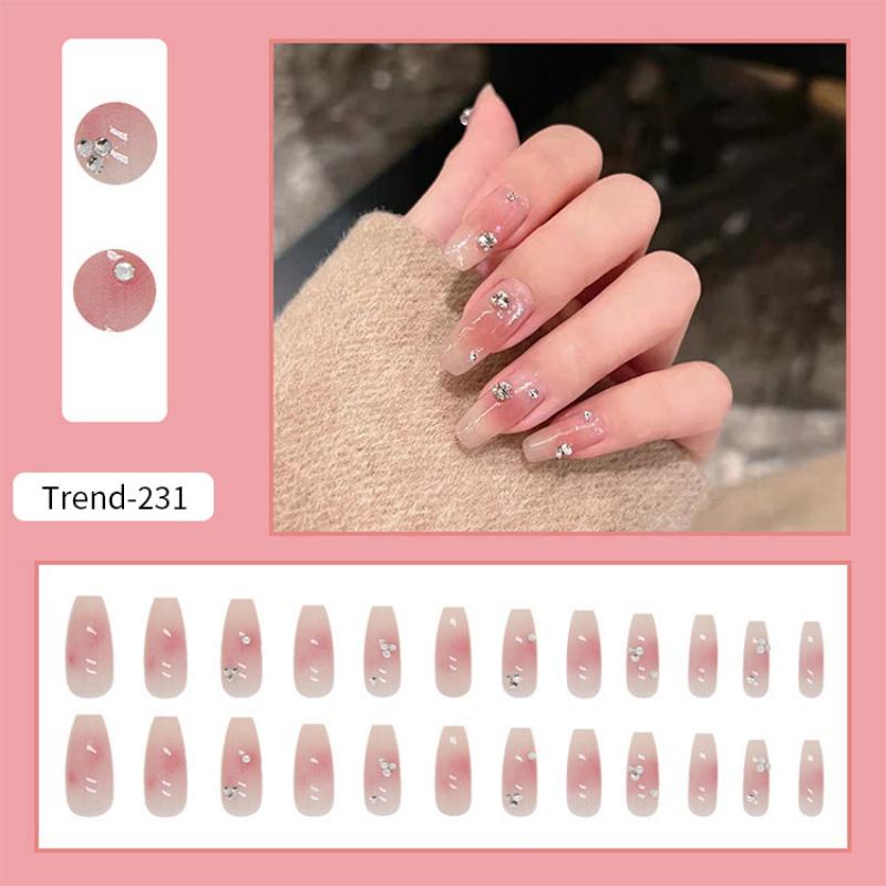 Product Introduction of Đầu Móng Tay Mong Muốn Tinh Khiết, Keo Thạch, Bộ Dụng Cụ Đeo Móng Tay Giả, Miếng Dán Móng Tay Hoàn Thiện, Mùa Thu Và Mùa Đông 62
