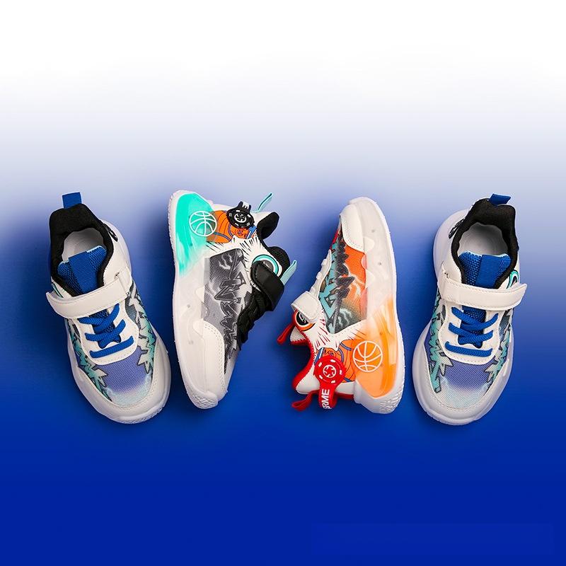 Product Introduction of Boys Running Shoes Spring and Autumn New LED Light Breathable Mesh Basketball Sneaker Luminous Leisure Light Shoes 9