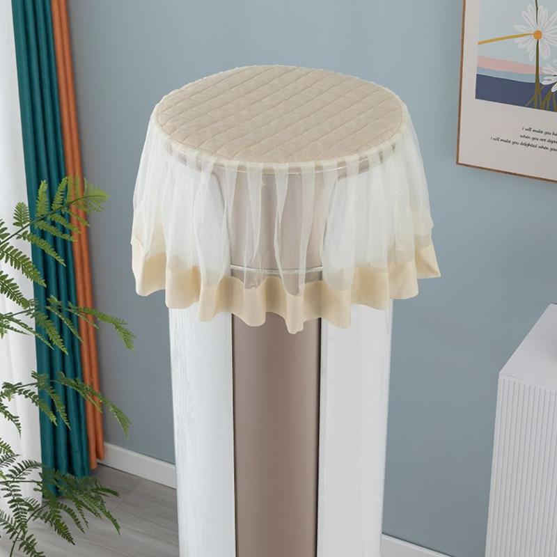 Product Introduction of Appliances Decor Universal Air Fryer Dust Cover Embroidered Flower Lace Fabric Appliance Dust Protection Cover Multifunctional Durable Electric Cooker Dustproof Cover Kitchen Appliance Dust Protection 16