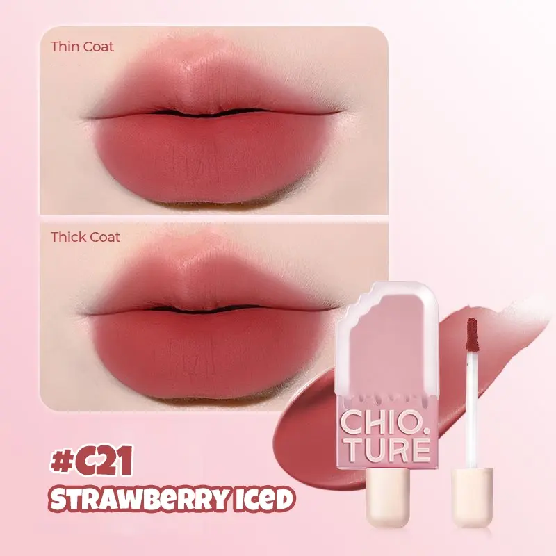 OHSOME - CHIO.TURE· - ICE-CREAM LIP GLAZE/LIP CREAM/LIP GLOSS  2ml 6