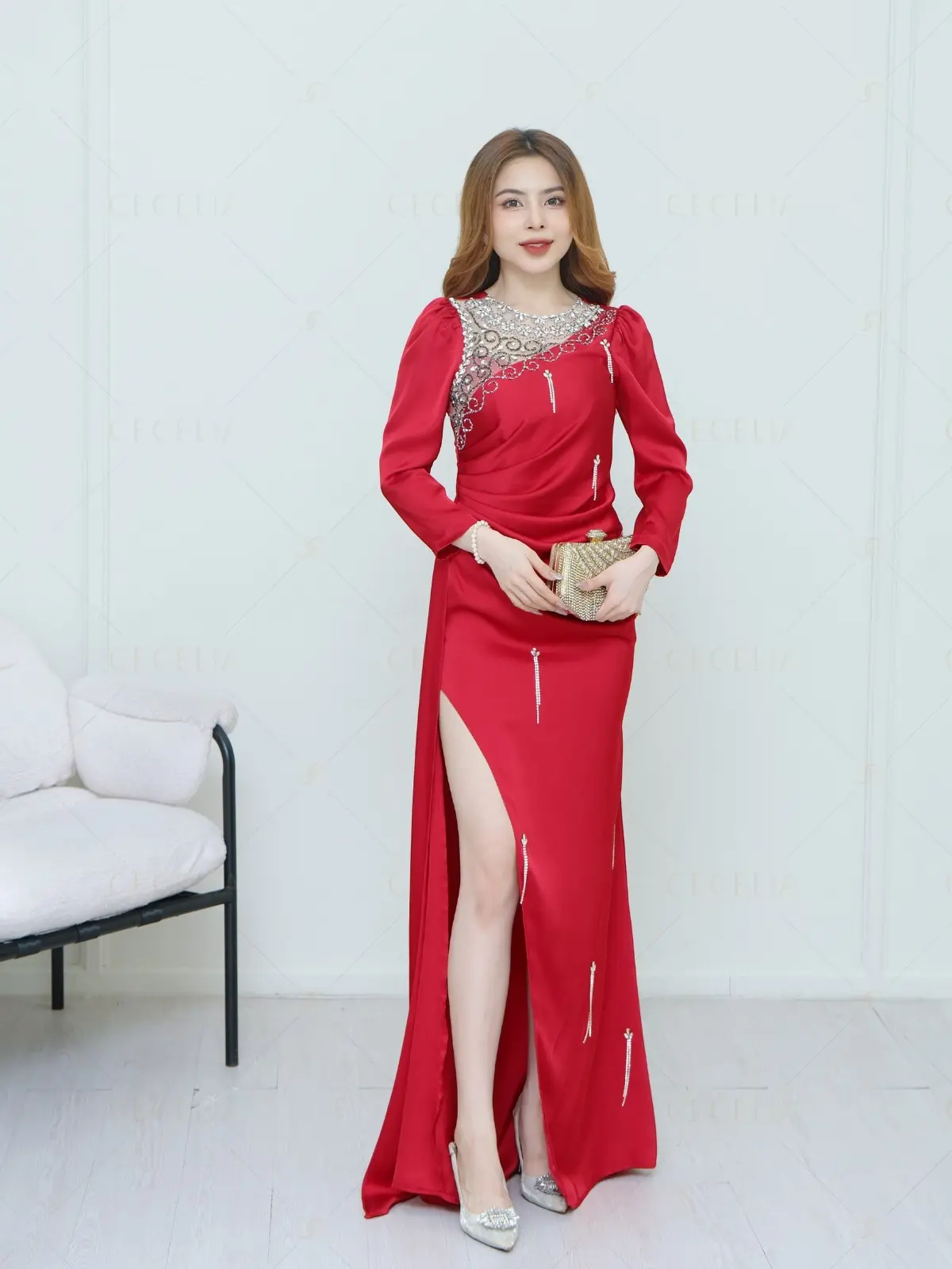 CECELIA - DAC0236 - ĐẦM DẠ HỘI PHONG CÁCH TINH TẾ VÀ CUỐN HÚT