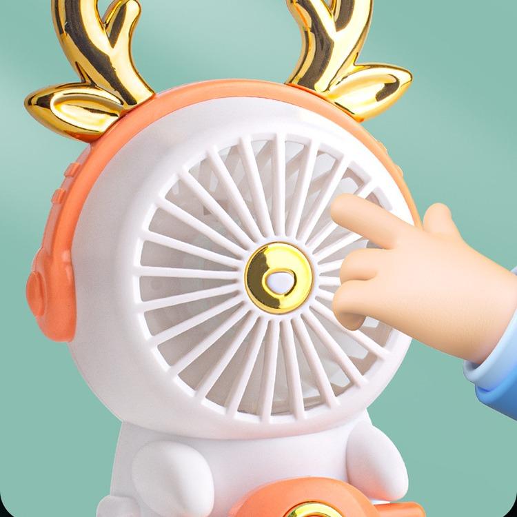Kipas Angin Mini Handheld Portable / Kipas Angin Tangan Genggam Charging / Minifan Karakter Meja Tahan Lama dan Berkualitas / Minifan Sepeda Motor 6
