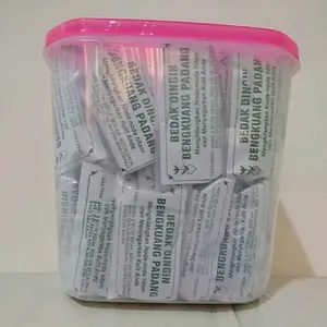 Bedak Beras / Bedak Dingin Bengkoang Putih, Penghilang Jerawat, Pemutih Wajah isi 100pcs