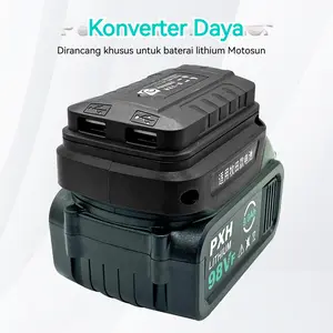 Pengisi Daya USB Ganda dengan Lampu LED untuk Baterai Lithium-Ion, Desain Aman & Kompatibilitas Luas