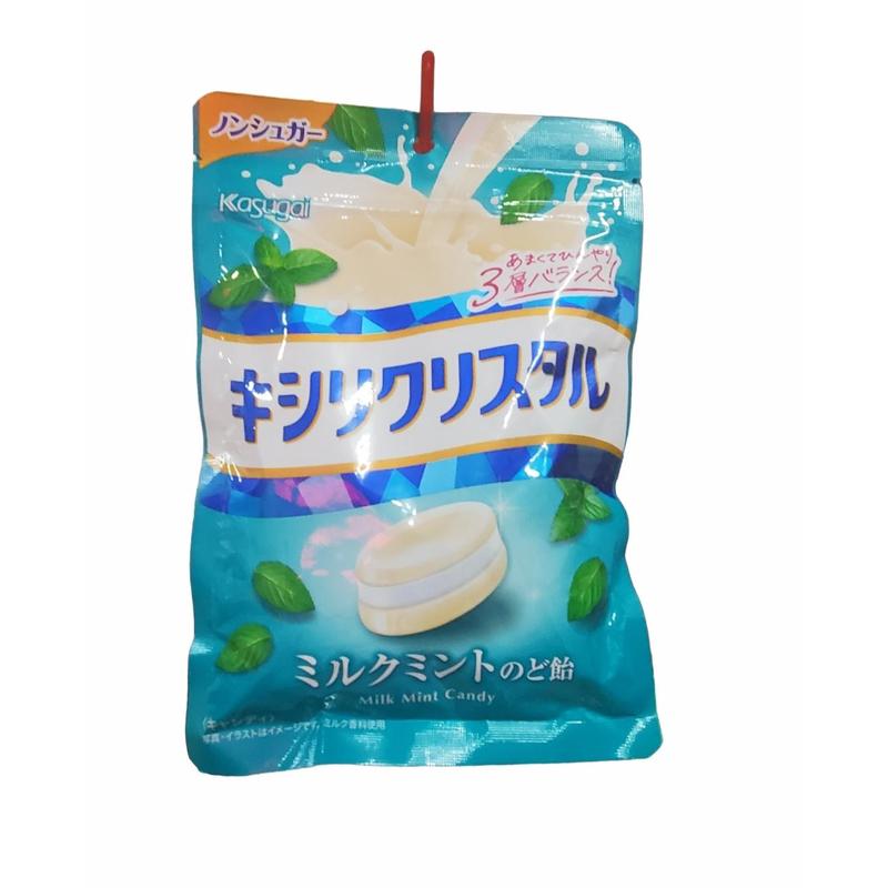 Viên kẹo ngậm bạc hà sữa Kasugai Milk Mint 71g và Soda Assort 63g 4
