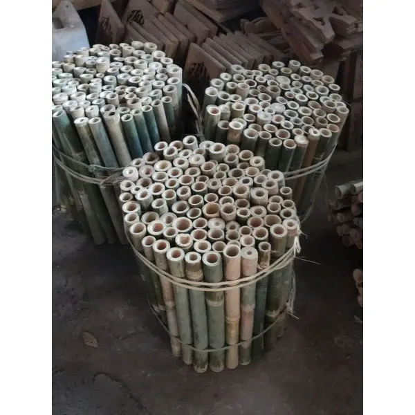Obor Bambu dan Sumbu Ukuran Panjang 50 cm