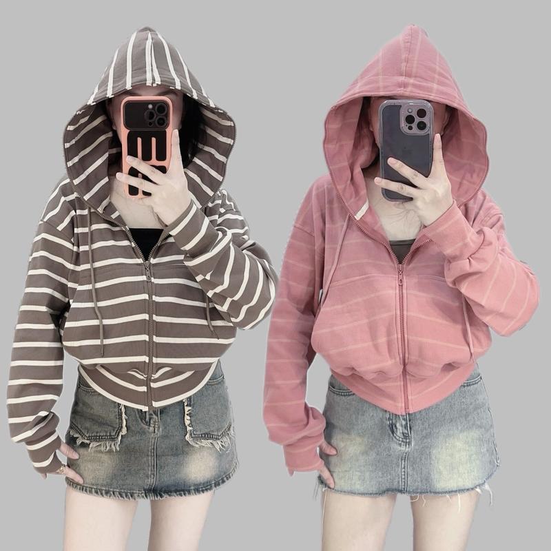 BST Áo Khoác sọc, 6 túi, chất mát, áo khoác đi nắng, by HFshop 4