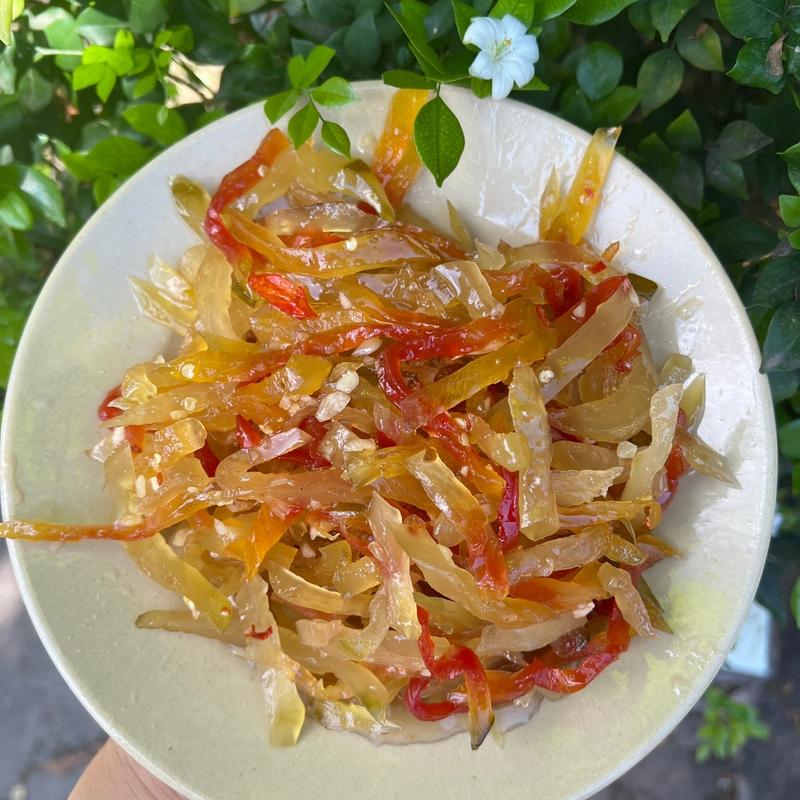 Mắm đu đủ sợi to 1 hủ 500gram