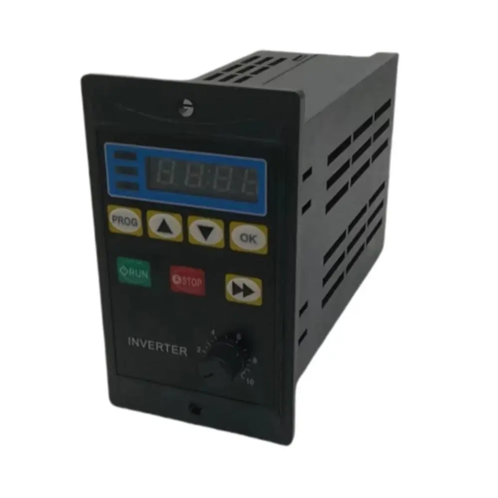 Frequency Converter Mini Motor Converter 220V Small Size Speed Motor Controller Speed Regulator for Engraving Machines Pumps