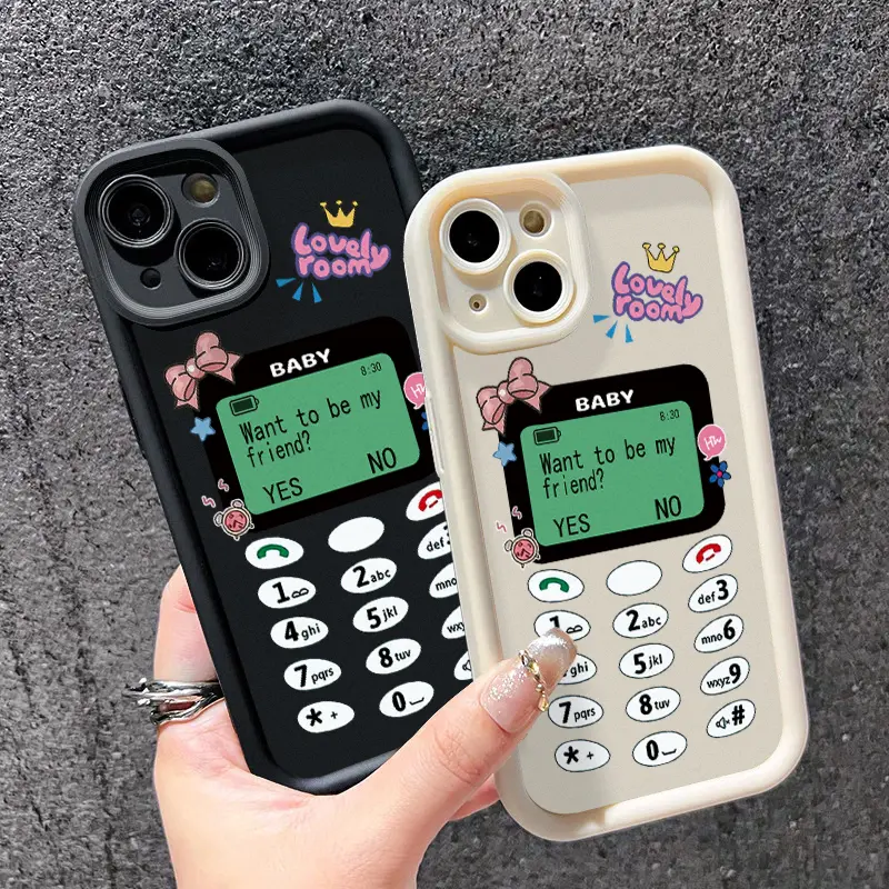 Softcase silikon for iphone 11 12 13 14 Plus 15 pro max 6 6s 7 8plus x xs xr xsmax hitam aesthetic unik dan lucu silicone casing hp TY14TK341SHRL fyp cover protect 0