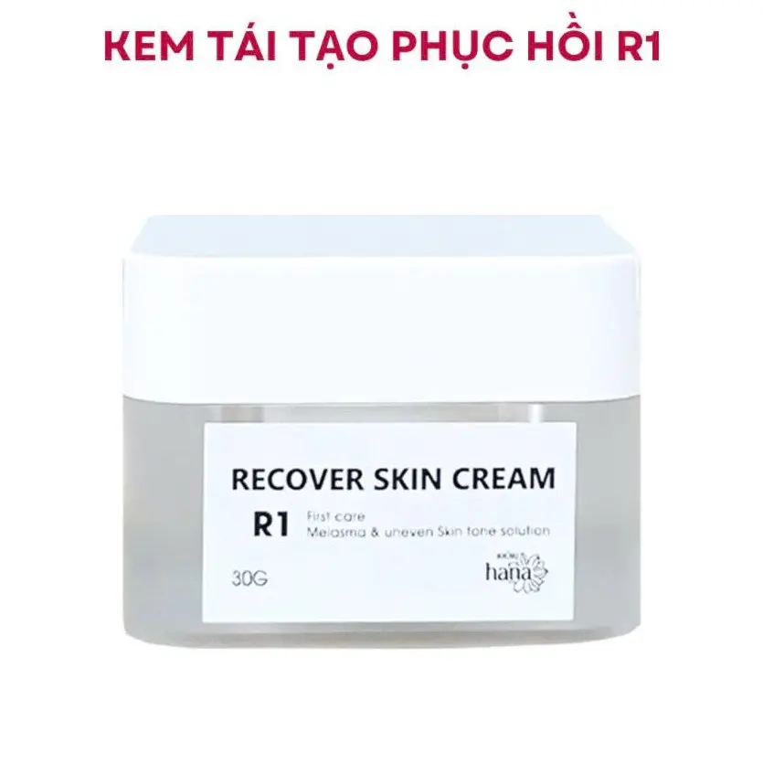 Kem Dưỡng Tái Tạo Trẻ Hóa Da, Kem Peel Da RIORI RECOVER SKIN CREAM R1 30g