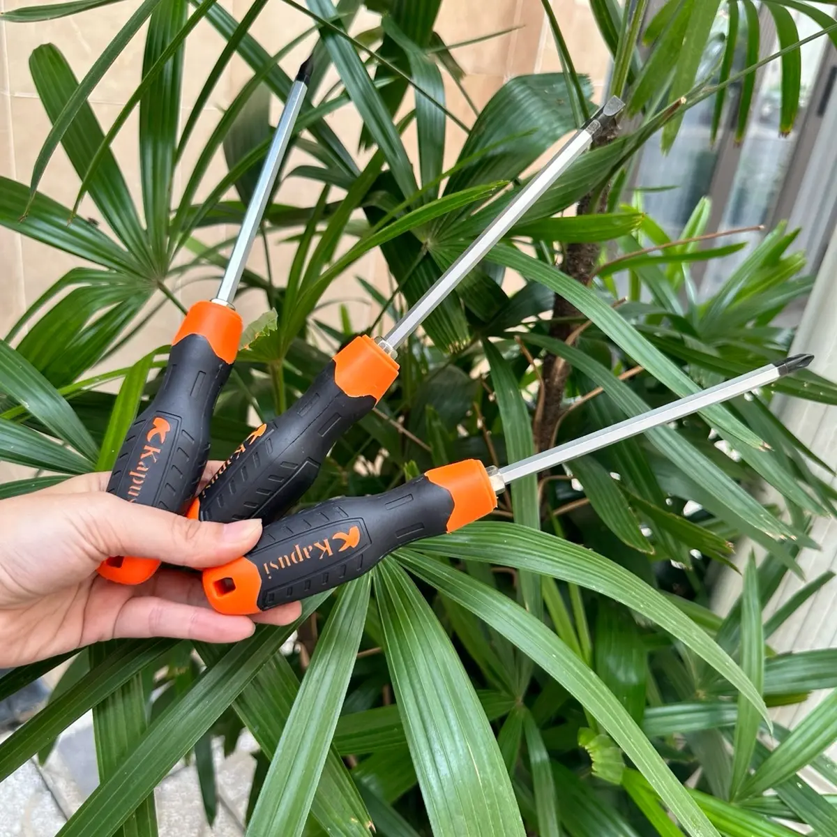 Tua vít 2 đầu có nam châm HÃNG KAPUSI hàng đẹp