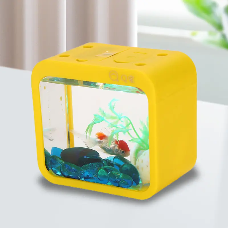 Bể cá, tiết kiệm năng lượng, phong cách, có thể tái sử dụng, cửa sổ cho ăn vỏ sò, bể cạn cá, đồ dùng gia đình 2