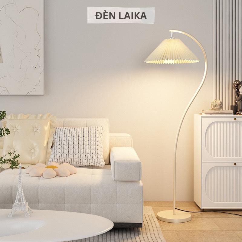 Đèn Sàn Decor Dáng Cong Kiểu Vintage Decor Phòng Khách Phòng Ngủ Bàn Học Phòng Trà,.. M18