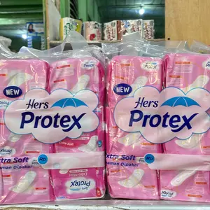 2tas Hers protex pembalut pink Extra Maxi isi 12pcs