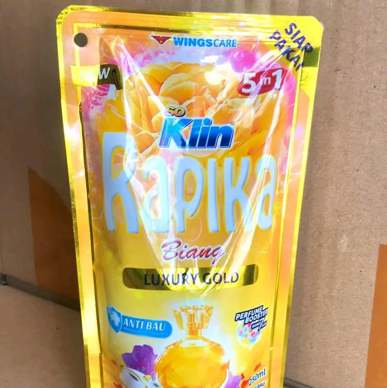 Setrika Cair Rapika Biang 8pc 250ml - Kain Pink Bunga Buah Lavender Pelicin Cair Promo Cairan 0