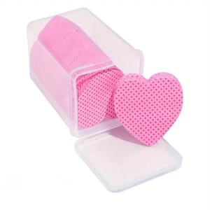 Set de 200 piezas de Almohadilla removedora de esmalte de uñas, Toallitas limpiadoras para gel de uñas, Almohadilla removedora de arte de uñas suave y absorbente