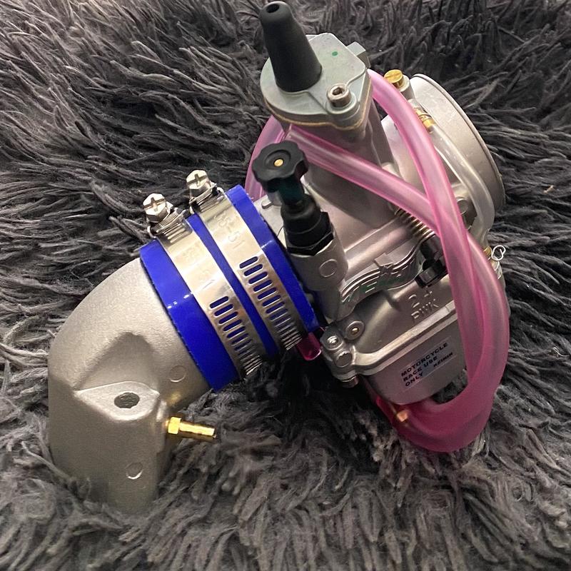 ( Bộ Chế Hòa Khí ) Bình xăng con ga dẹp 24 26 28 Keihin Wave Dream Sirius Exciter 135