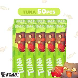 SOAR Healthy Vitamin DHA Creamy Cat Treat 50pcs/100pcs Bundle Set - Makanan Kucing