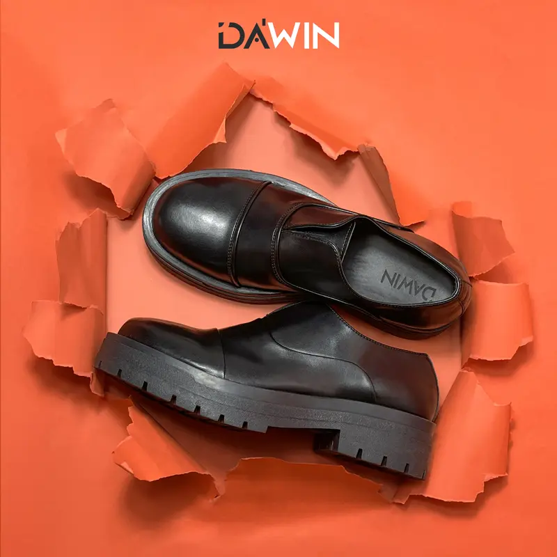 Giày da nam LAZY OXFORD đế Chunky trẻ trung - DAWIN Shoes 2