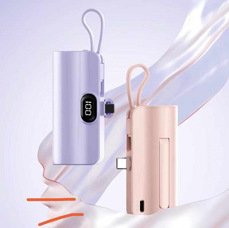 Product Introduction of Pin Sạc Dự Phòng Không Dây MagSafe (Tặng kèm cáp USB), Tương Thích Với Các Điện Thoại iPhone Hỗ Trợ Sạc Không Dây, Đi Kèm Cáp Android và iPhone, Thiết Kế Di Động Có Chân Đỡ, Dung Lượng Lớn. 6