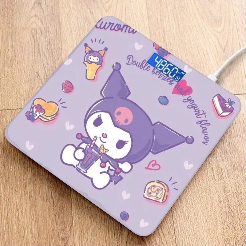 Cân điện tử, cân sức khỏe chịu lực đến 180kg mẫu mới hình kuromi đẹp xinh 0