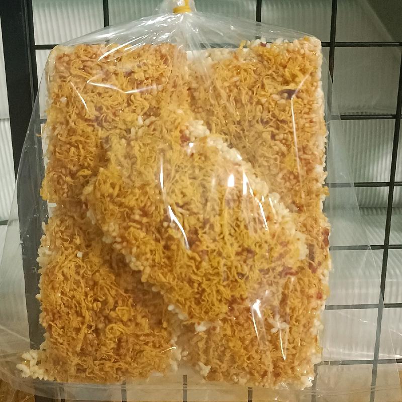 5 miếng cơm cháy chà bông giá 30k Ăn Vặt Cay Snack 0