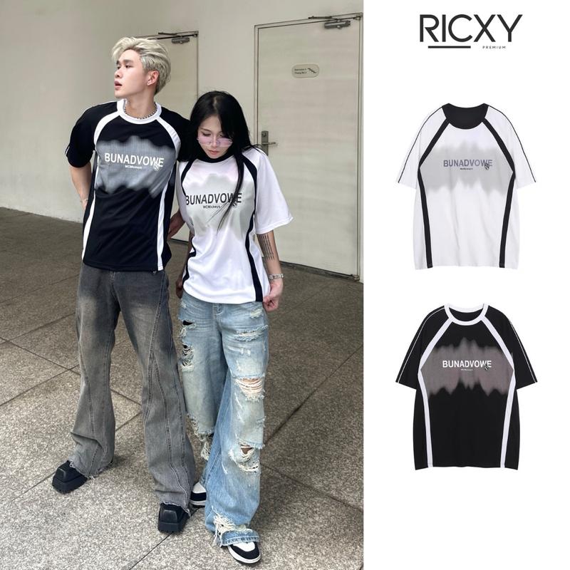 Áo Thun Nam Nữ BUNA Chất Polyester - Top Cổ Tròn Women Menswear áo cặp áo hot trend hiện nay Trắng