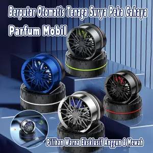 Diffuser Aromaterapi Mobil Premium: Penerangan & Pengharum Kabin Otomatis dengan Solar Cell, Sensor Cahaya, dan Desain Mewah untuk Interior Mobil Kelas Atas